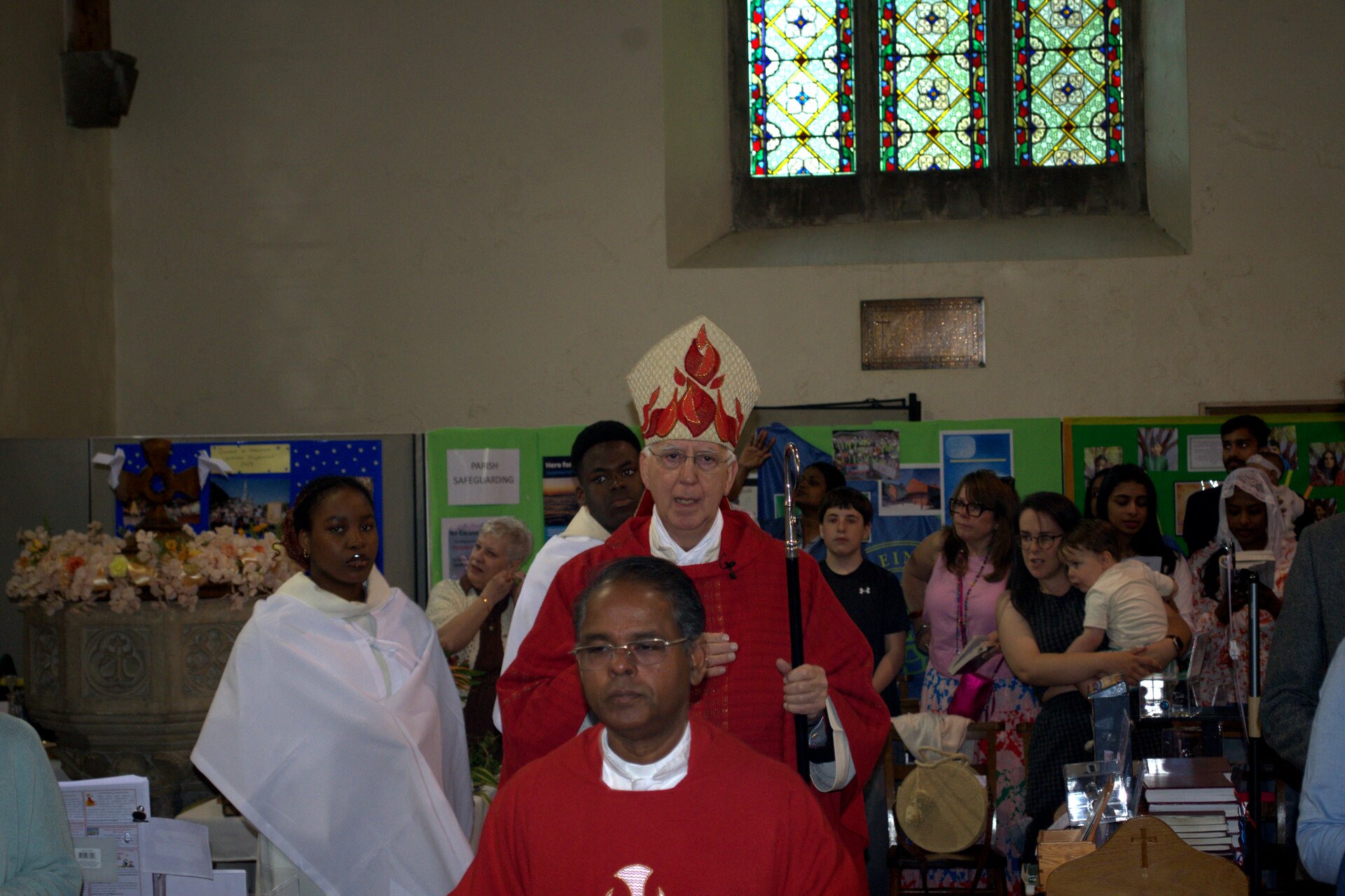 The entrance procession